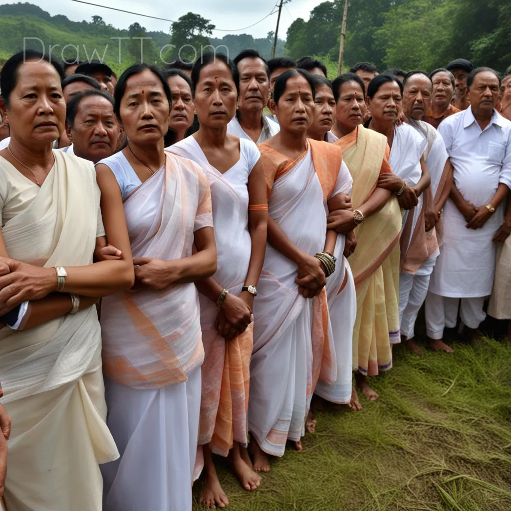 After Manipur This Time Its Bengal A Female Panchayat Candidate Was