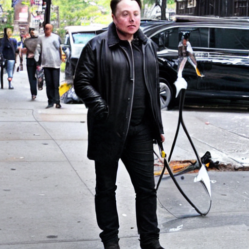 Elon Musk As A Homeless Person In New York City Drawtt Images